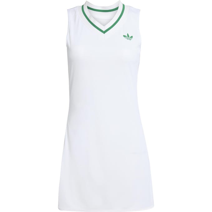 adidas Wow Pro Jurk Dames-Wit,Groen