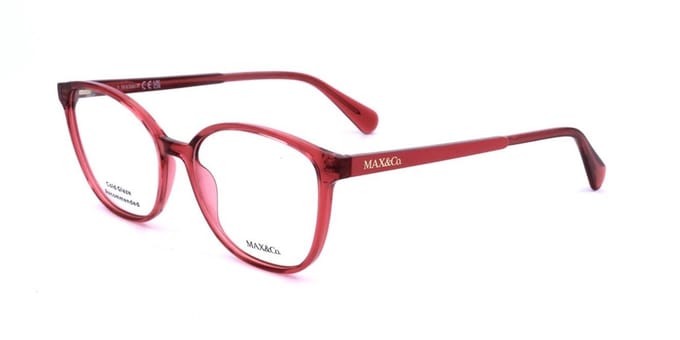 Max&co. MO5107 Shiny red 54/16/145 WOMAN Brilmonturen
