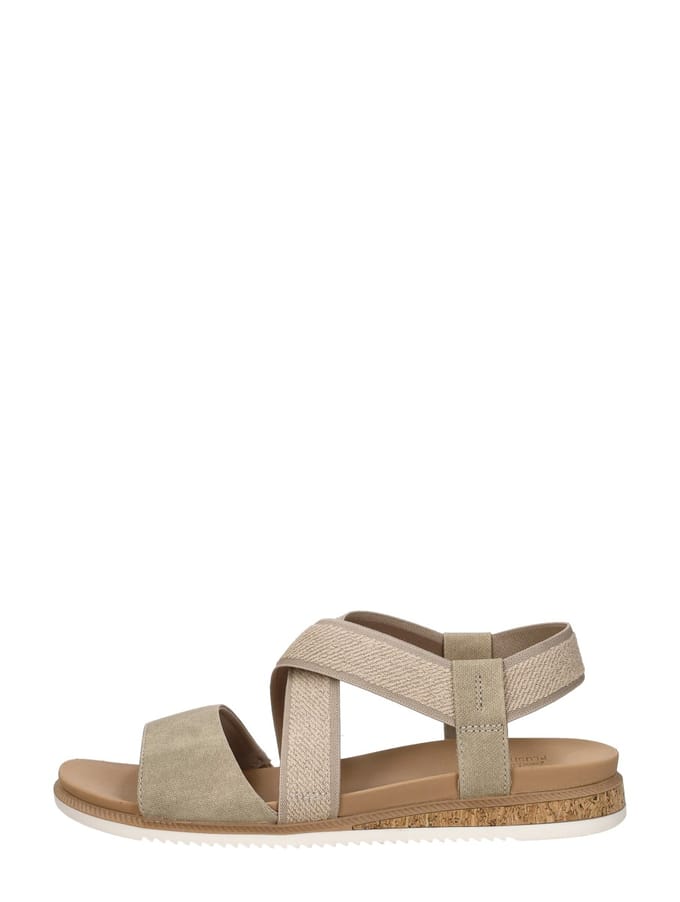 Skechers Bobs Desert Kiss Low Sandalen Plat - beige - Maat 41