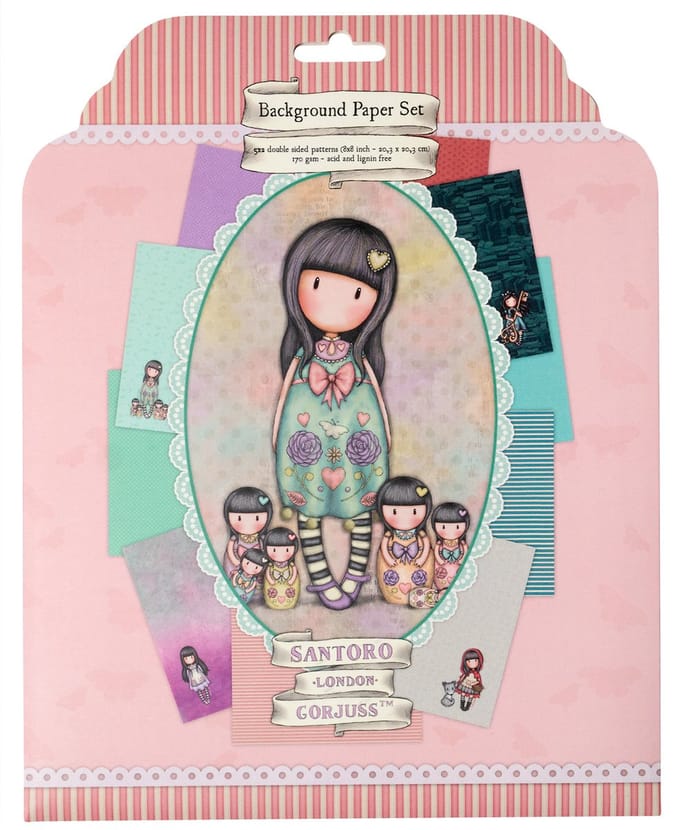 Studio Light Gorjuss Paper Set 5x2 Double-Sided Designs
