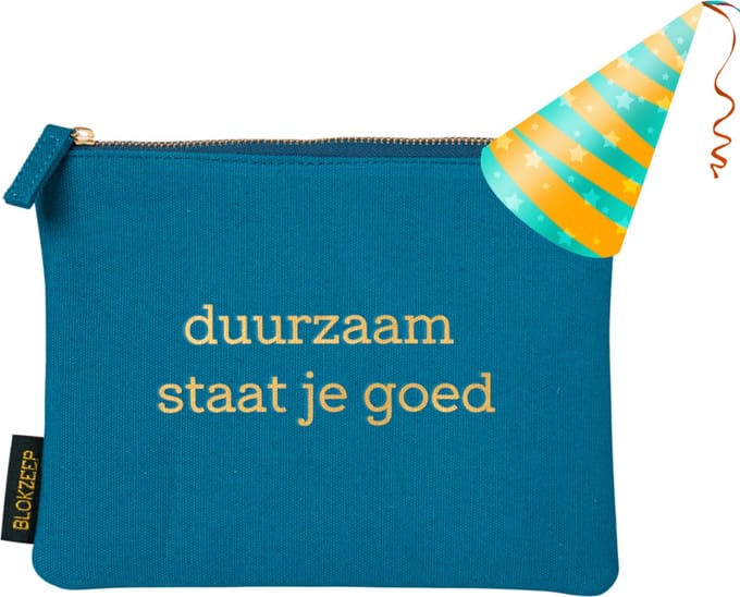 Duurzame toilettas Bamboe | make-up tas | Reistas