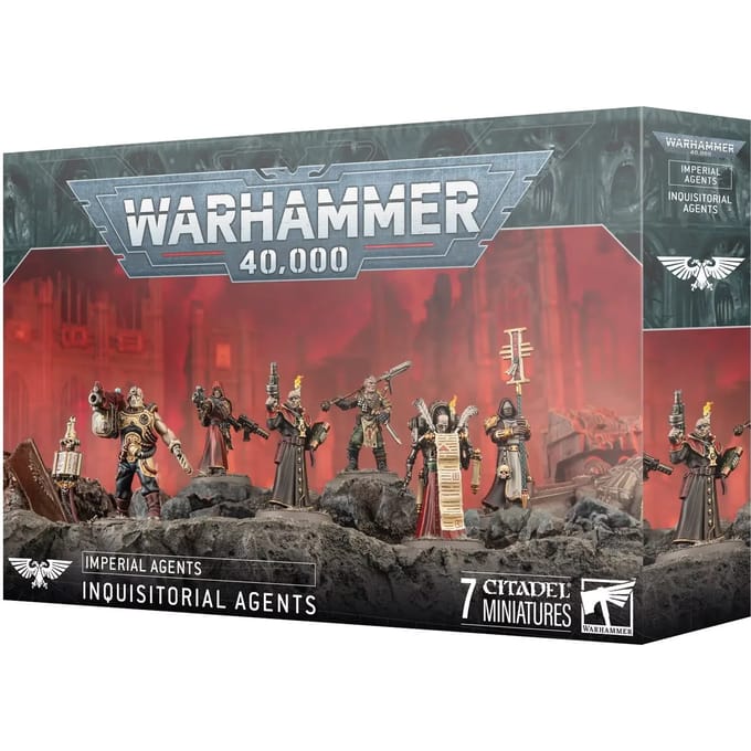 Bordspellen Games Workshop Warhammer 40k - Agents Imperiaux Suite Inquisitoriale