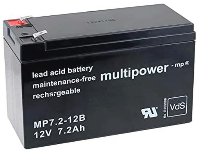 Vervangaccu 12V voor UPS-systemen