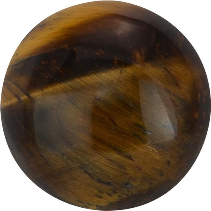 Quiges Verwisselbare Mini Munt Tiger's Eye Steen Bruin - SLSRC047
