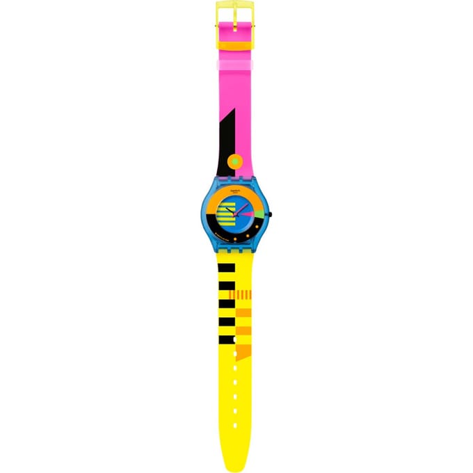 Swatch Skin SS08S101 Neon Flumotions Horloge