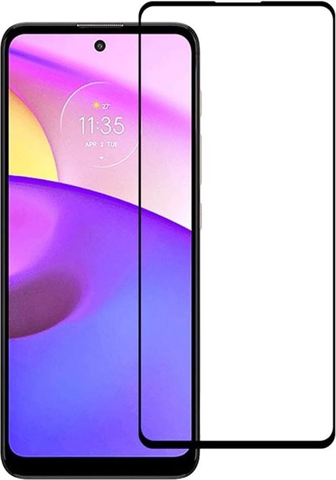 LuxeBass Screenprotector geschikt voor Motorola Moto E30 - Gehard Glas - glas scherm - bescherming