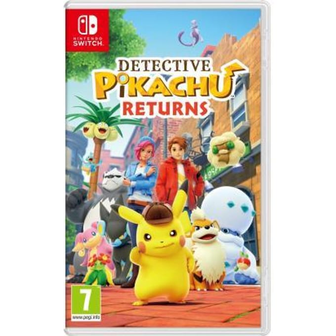 Nintendo Switch Switch Detective Pikachu Returns Games