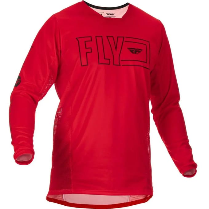 FLY Racing Kinetic Fuel Rood Zwart Jersey -