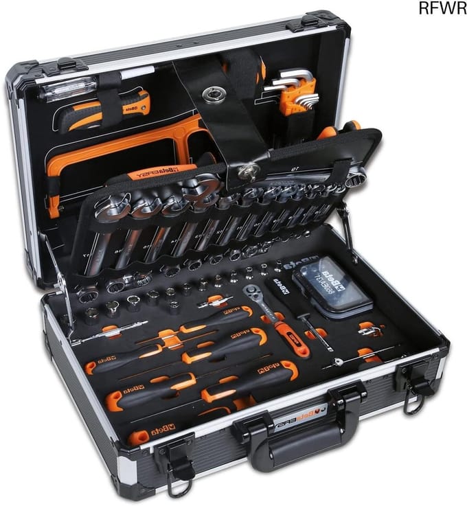 RFWR® Gereedschapskoffer met 100-delig assortiment voor algemeen onderhoud