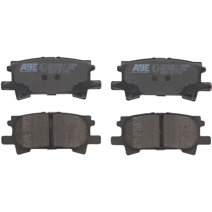 Remblokset ABE C22032, achter