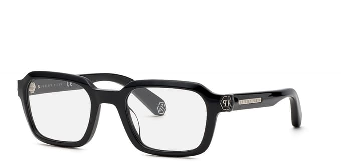 Philipp Plein VPP083M Nero lucido 52/22/145 MAN Brilmonturen