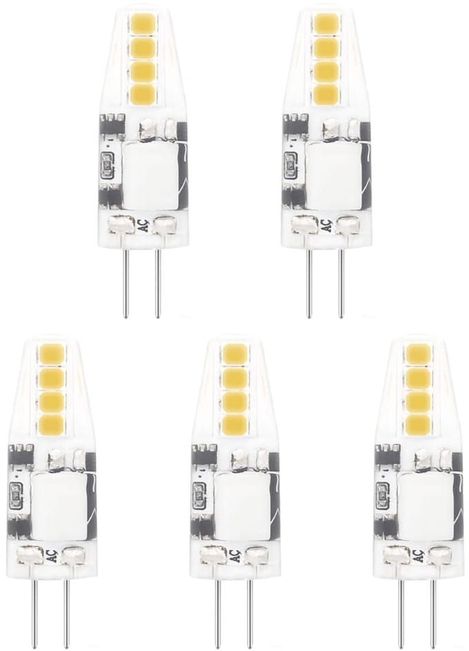 Modee LED Lamp G4 - 1.8W 6000K 180 LM 12V - LED Lamp insteek - Daglicht Wit - 5 stuks