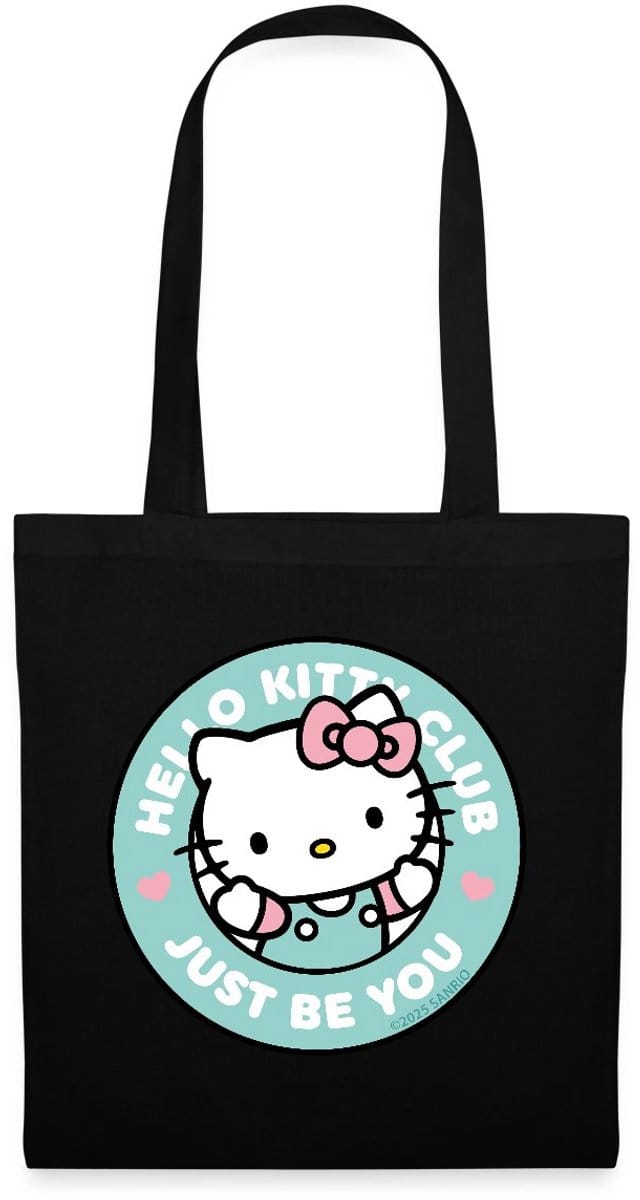 Hello Kitty Just Be You Hello Kitty Club Tas Van Stof Schoudertas