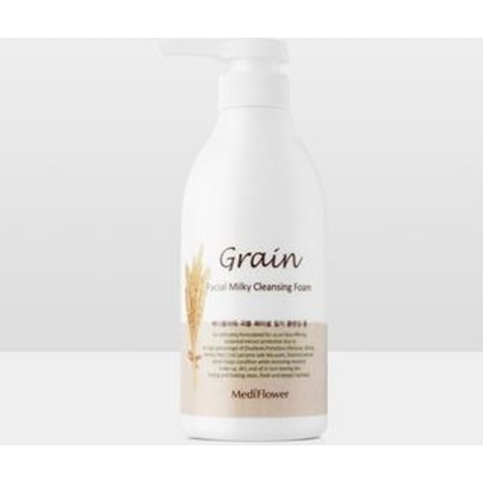 MediFlower - Grain Facial Milky Cleansing Foam 500ml