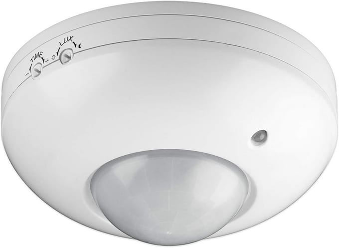 Infrarood Bewegingsmelder met 360° Detectie - Voor Binnengebruik