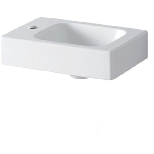 Geberit iCon hand wash basin 38 cm with tap hole left 124836000