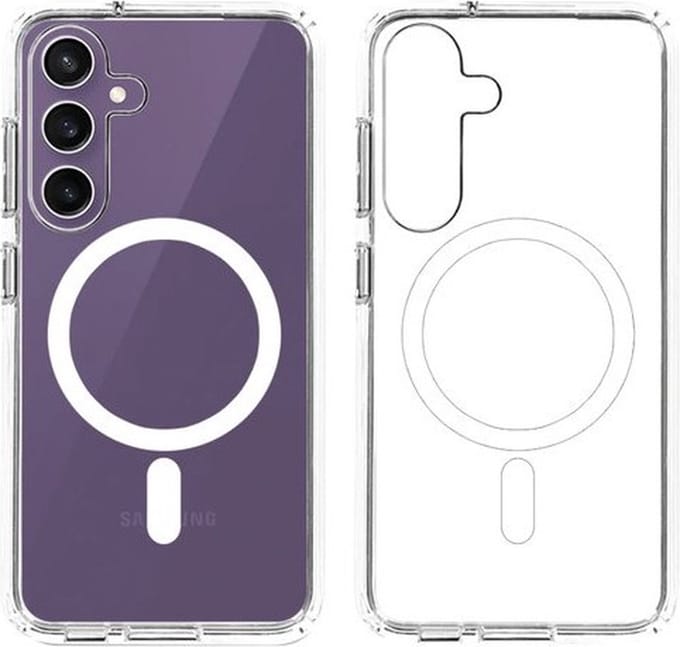 Magsafe Case voor Samsung S23 FE: Transparant & Functioneel