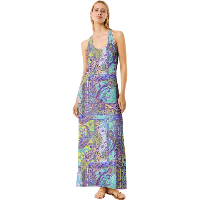 jurk vrouw cachemire pastel