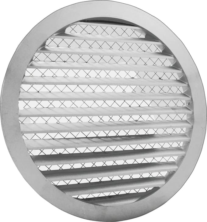 Weha Schoepenrooster inbouw, aansluitdiameter Ø315mm, aluminium