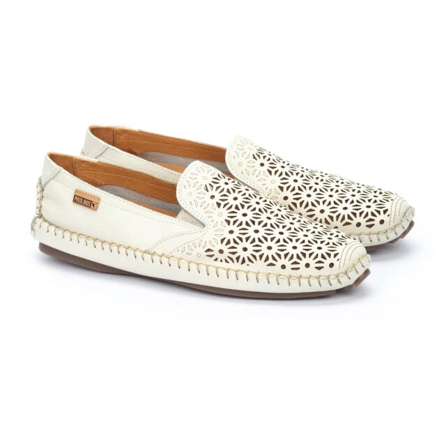 Pikolinos Jerez - dames instapper - wit - maat 42 (EU) 9 (UK)
