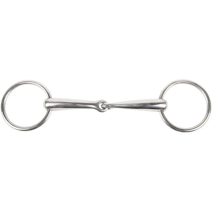 2-rings snaffle bit voor enkel paard Harry's Horse