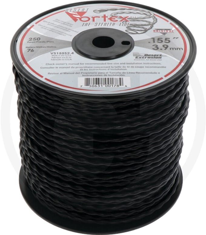 PRAKTISCHE TUIN VORTEX copolymeer nylon draad voor bosmaaier - � 3 mm - L 21 m