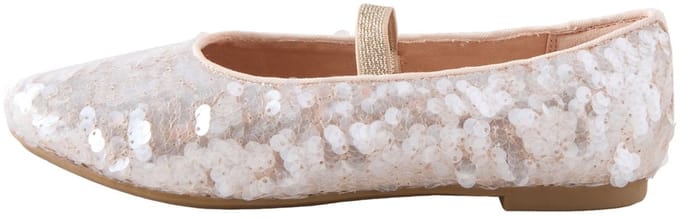 Next - Meisjes - Balletschoenen met lovertjes - Crème