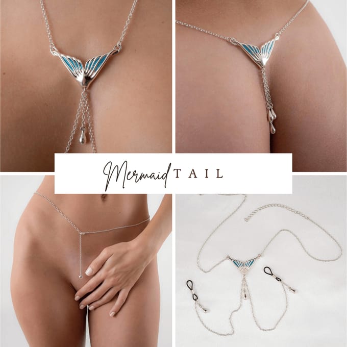 Sylvie Monthulé | Erotische Sieraden Set | Mermaid Tail 1 Maat M