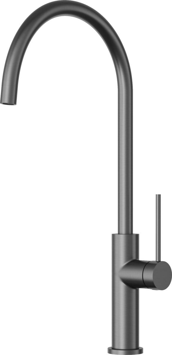 Granitan Prestige SLIM Keukenkraan - Gun Grey - Draaibare uitloop