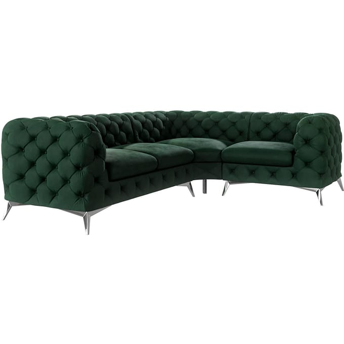 Hoekbank Nora rechts velvet | Ropez