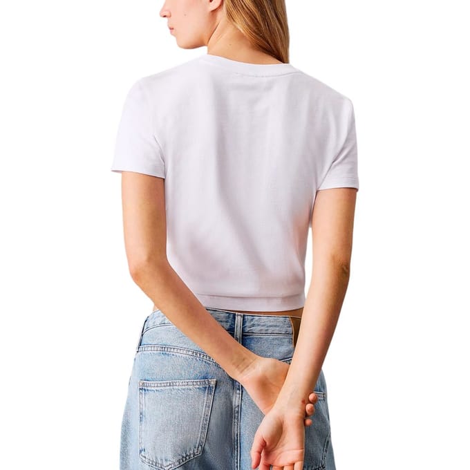Regular fit T-shirt met labelpatch