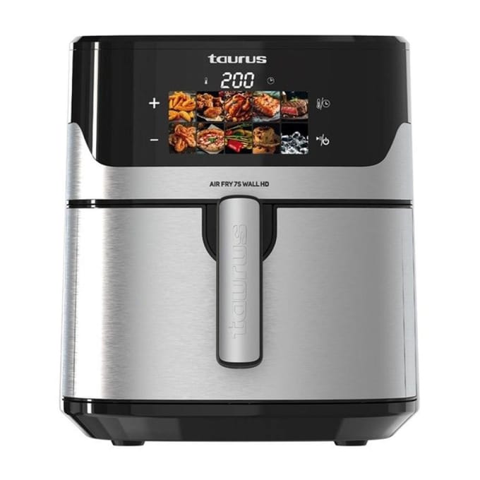 Taurus Air Fry Digital 7S Wall HD - Airfryer - 6,5 L capaciteit - 8 automatische programma’s - HD-touchdisplay