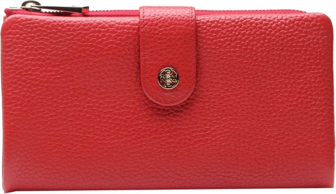 Esquire Portemonnee Madison Wallet Red Rood