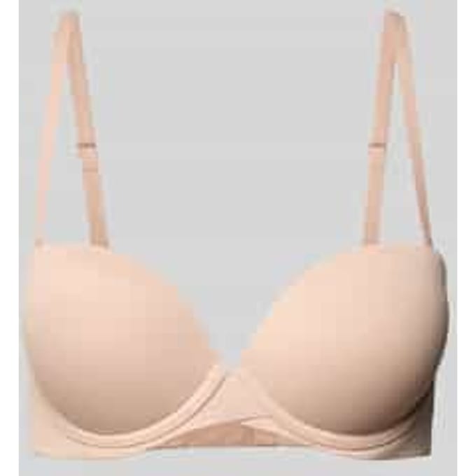 Push-up-bh met labeldetails, model 'PERFECT FIT'