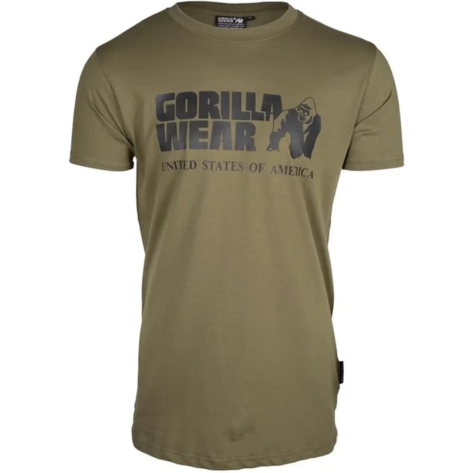 Gorilla Wear Classic T-shirt - Legergroen - M
