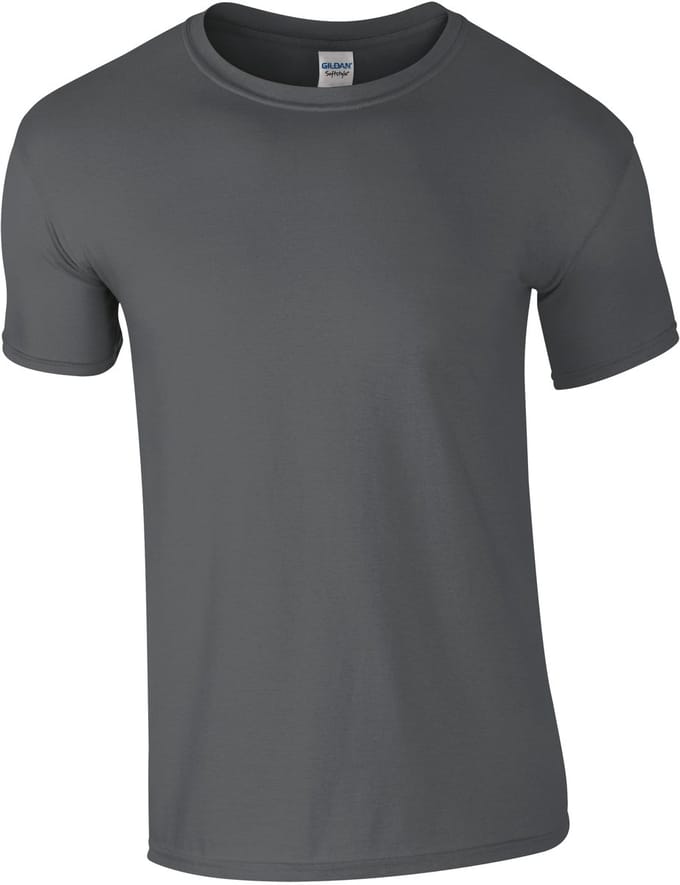 Gildan - Softstyle® Adult T- Shirt - Charcoal (Solid) - S