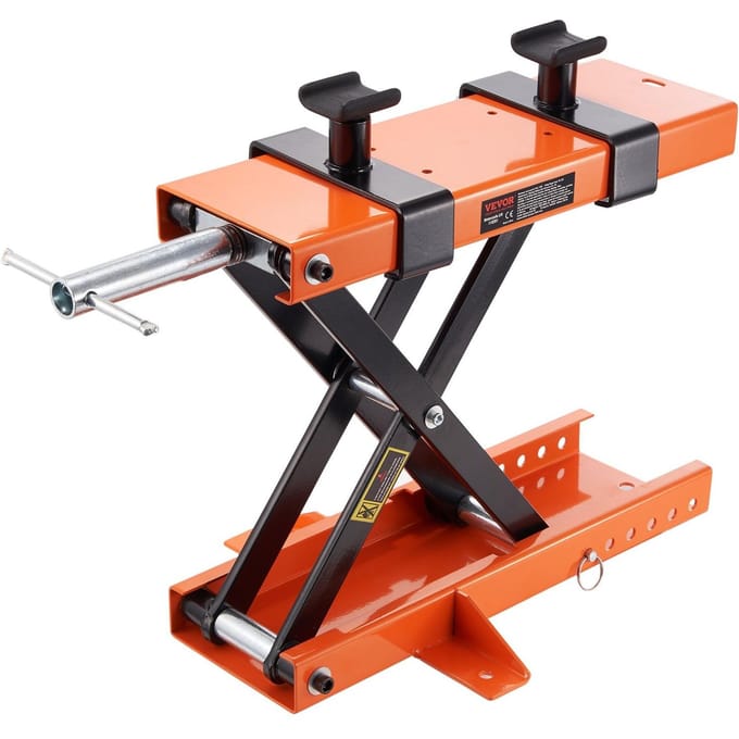 Motorlift Schaarheffer Stand 1100 Lb met Zadel ATV Lift Crossmotor