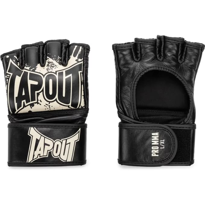 MMA-handschoenen van leer Tapout Pro (x2)