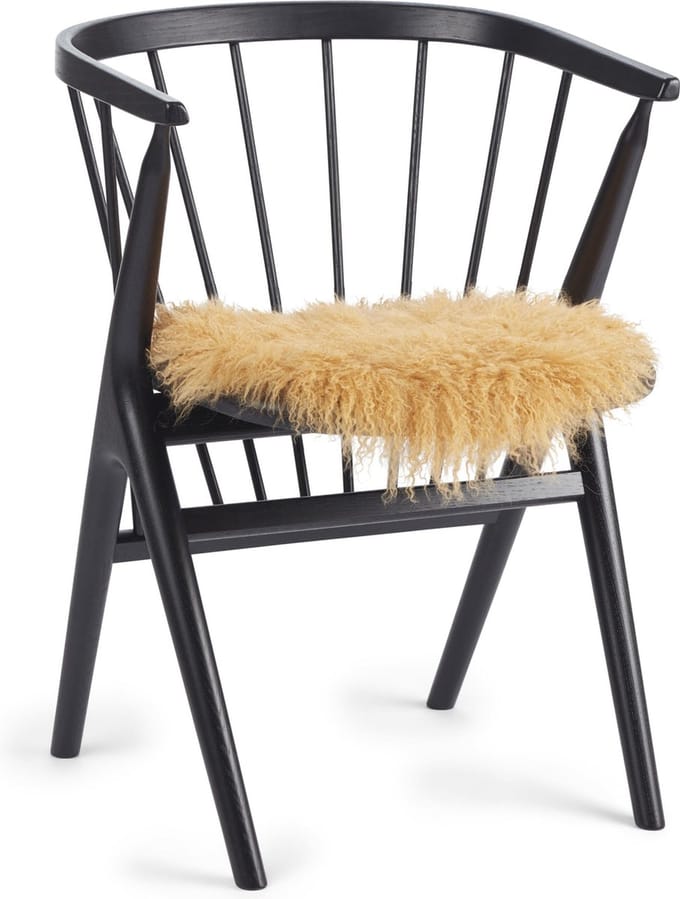 Sheepskin House - Curly Schapenvacht Stoel Cover - D38 cm