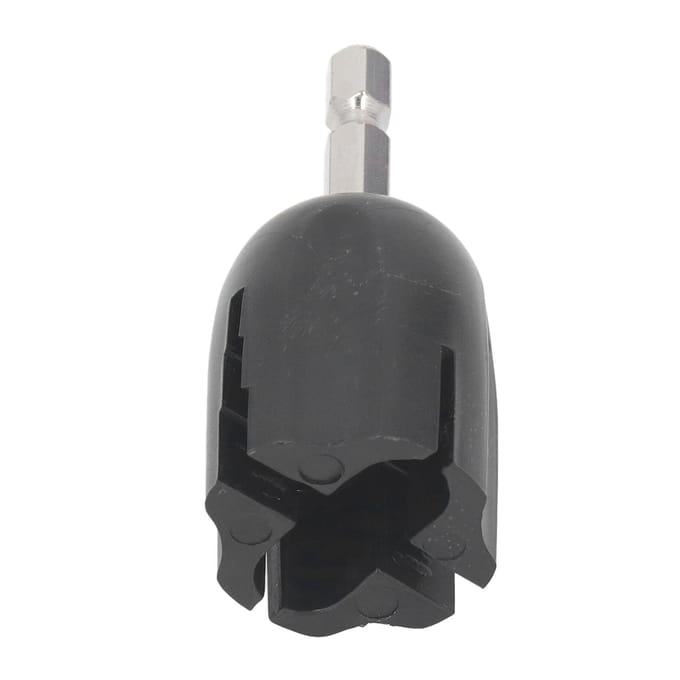 Gitaarsnaar Opwinder Kop Boor Bit Plug Pin Trekker DIY Onderhoudstool voor Ukulele Bas gray