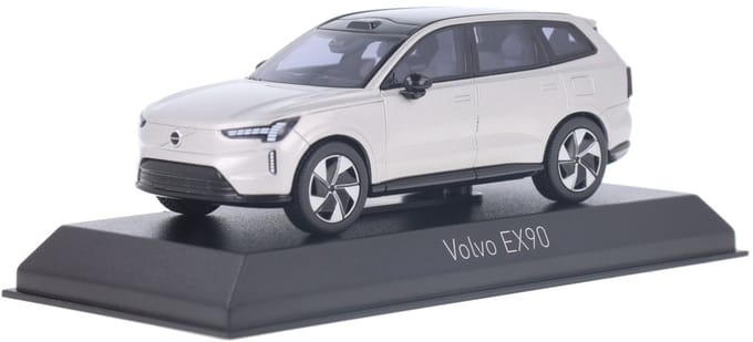 Volvo EX90 2024 Dawn Grijs Model 1/43 Norev 870081
