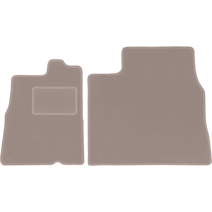 Beige velours matten voor: Citroen Jumper I bestelwagen (1994-2006)