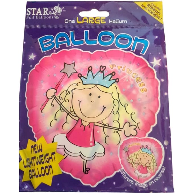Star Klein Meisje Folieballon (Roze)