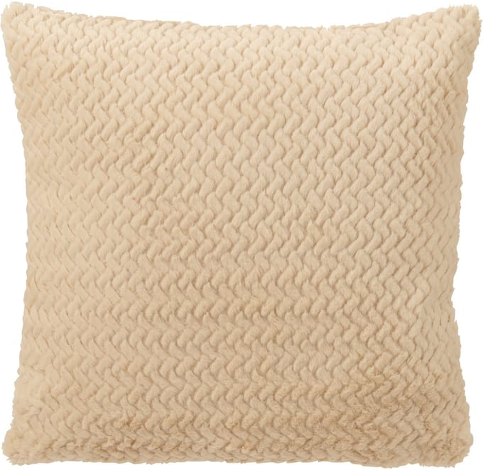 J-Line kussen - polyester - beige