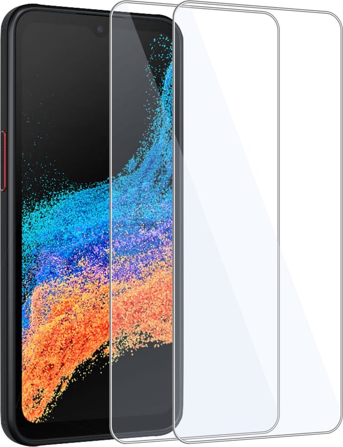 2x Geschikt voor Samsung XCover 6 Pro Screenprotector - Beschermglas - GuardCover