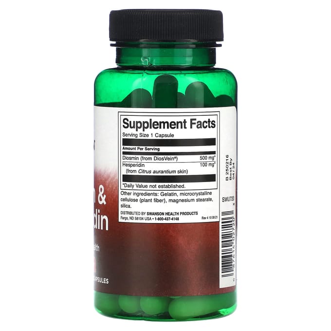 Diosmine & Hesperidine, 60 Capsules