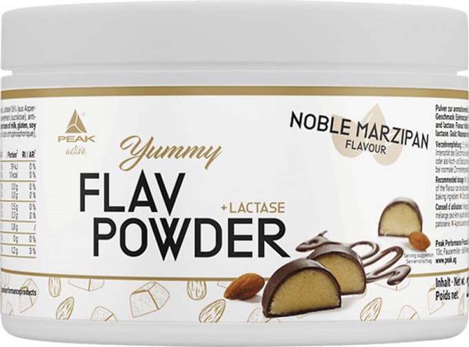 Peak Yummy Flav Powder (250g) Noble Marzipan - Functionele voeding - Smaakstoffen/zoetstoffen