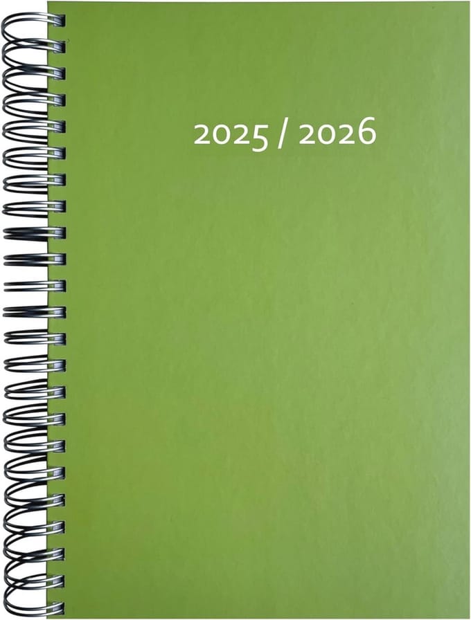 A4 Kalender 2022 - Spiraalbinding - Bureauplanner met Ruimte voor Notities