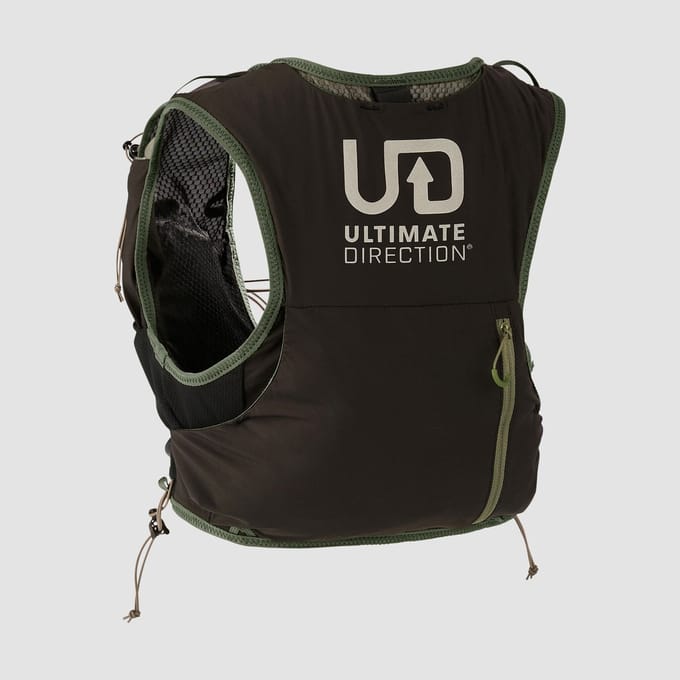 Ultimate Direction | Race Vest 6 | 6 Liter | Unisex | +2 Soft Flasks | Onyx | XL -