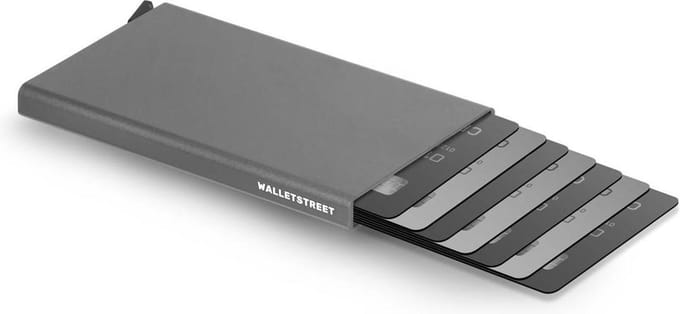 Walletstreet Pasjeshouder 7 pasjes Portemonnee, creditcardhouder Met RFID Technologie